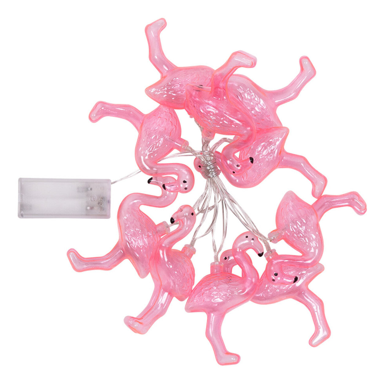 Op deze afbeelding zie je een Decoratie, van het merk Boland. Led Lichtsnoer Flamingo Light