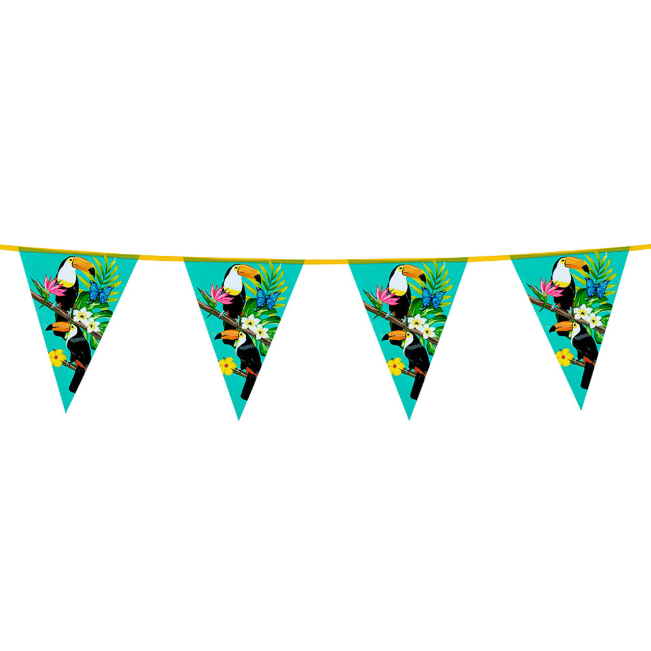 Op deze afbeelding zie je een Decoratie, van het merk Boland. Vlaggenlijn Tropical Toekan