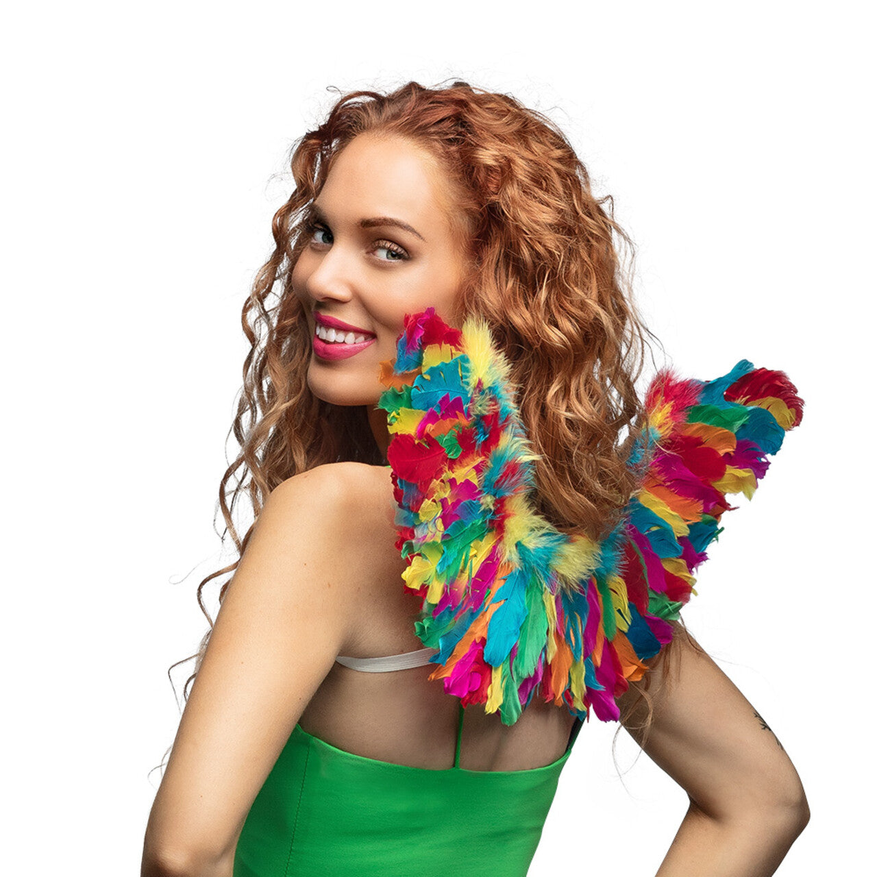 Op deze afbeelding zie je een Accessoires, van het merk Boland. Tropische Engelenvleugels Multicolor