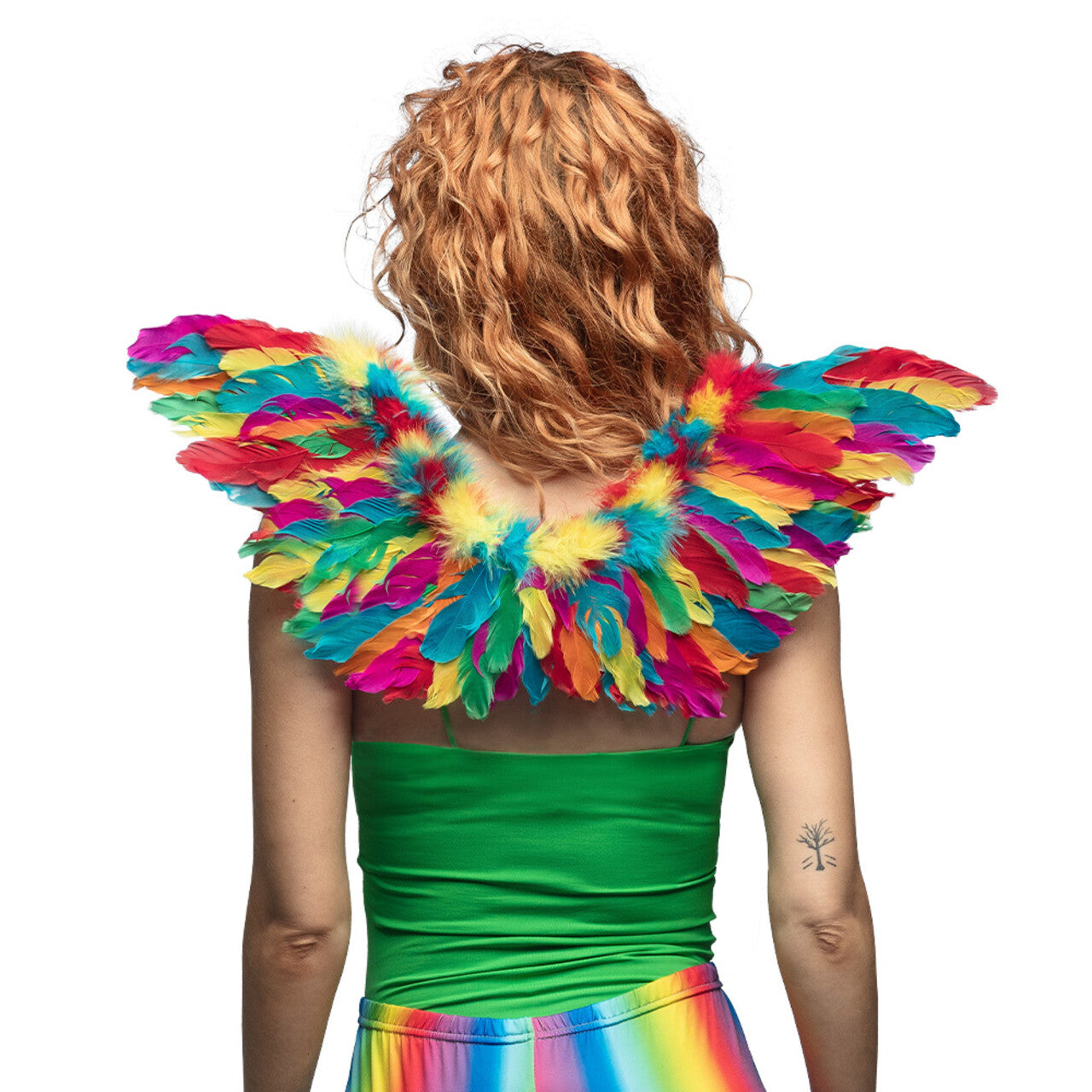 Op deze afbeelding zie je een Accessoires, van het merk Boland. Tropische Engelenvleugels Multicolor