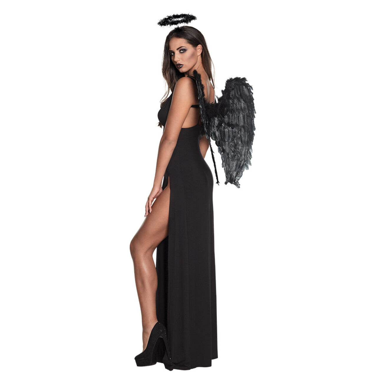 Op deze afbeelding zie je een Accessoires, van het merk Boland. Diadeem Halo Zwart Dark Angel