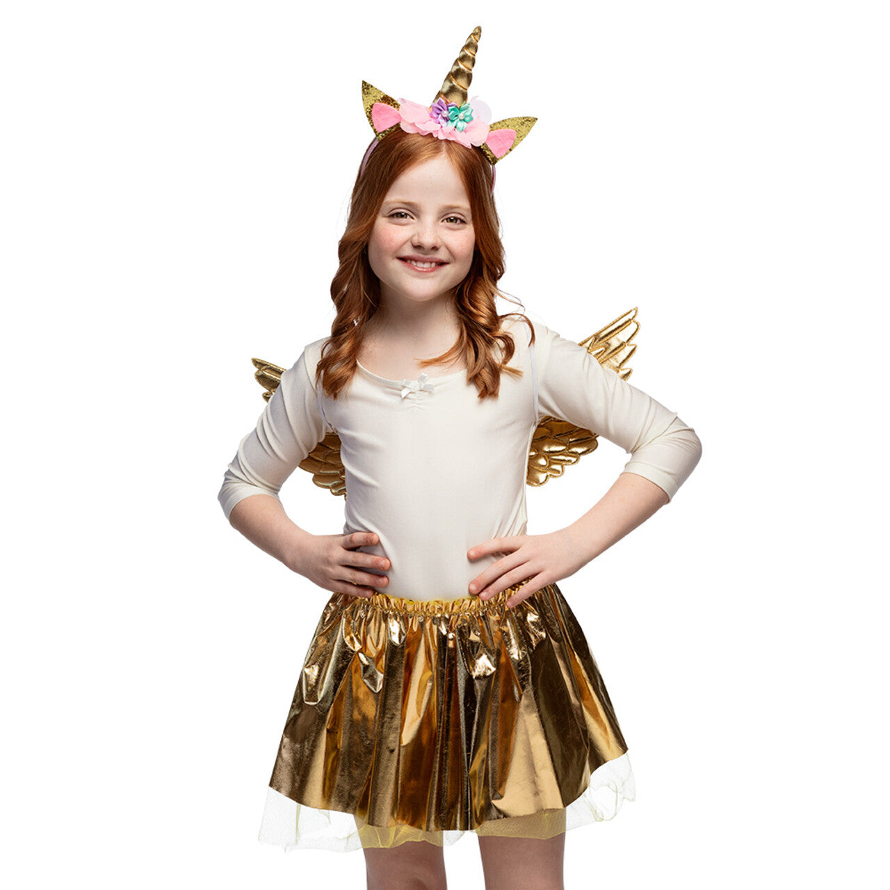 Op deze afbeelding zie je een Accessoires, van het merk Boland. Eenhoorn Engelenset Goud