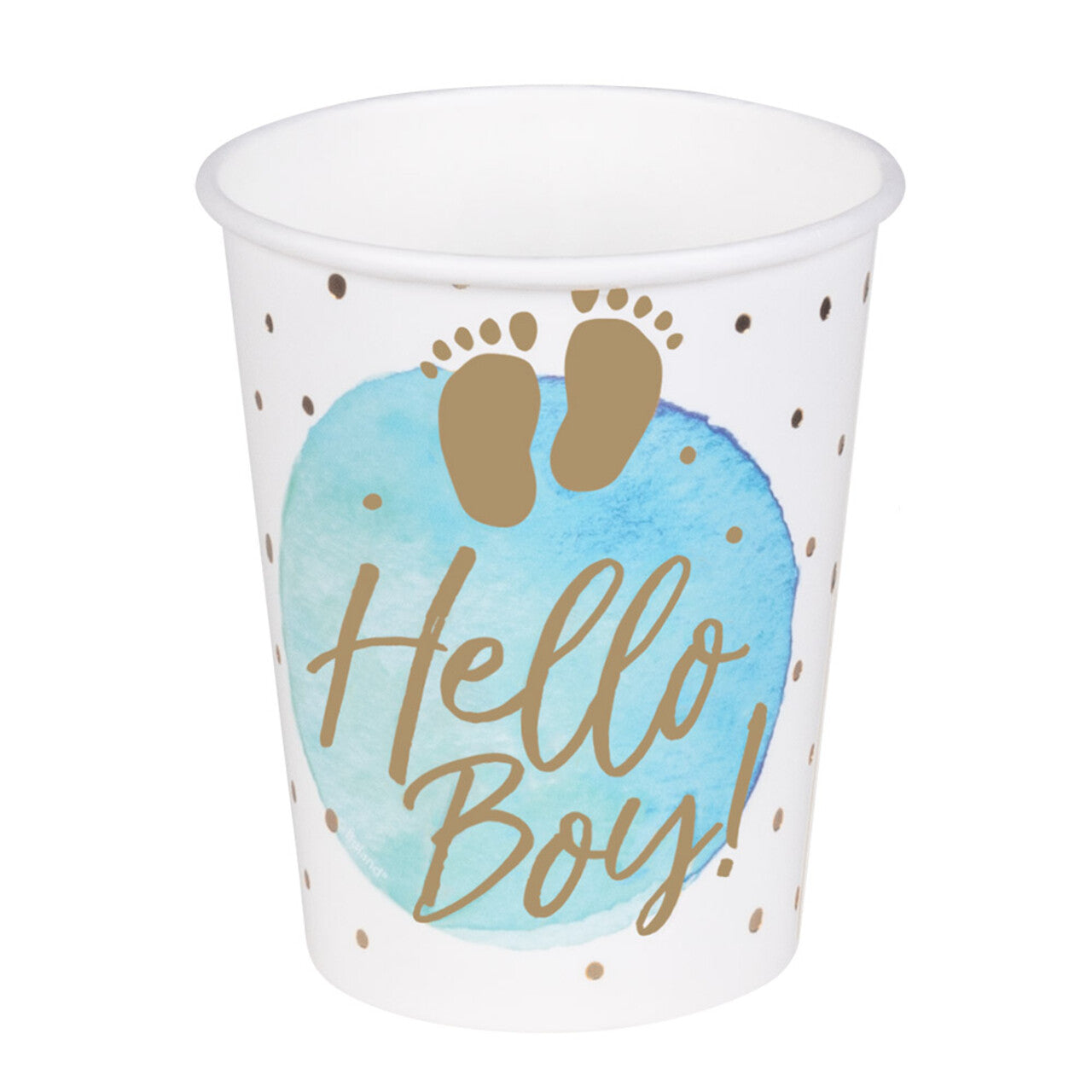 Op deze afbeelding zie je een Decoratie, van het merk Boland. Bekers Hello Boy!