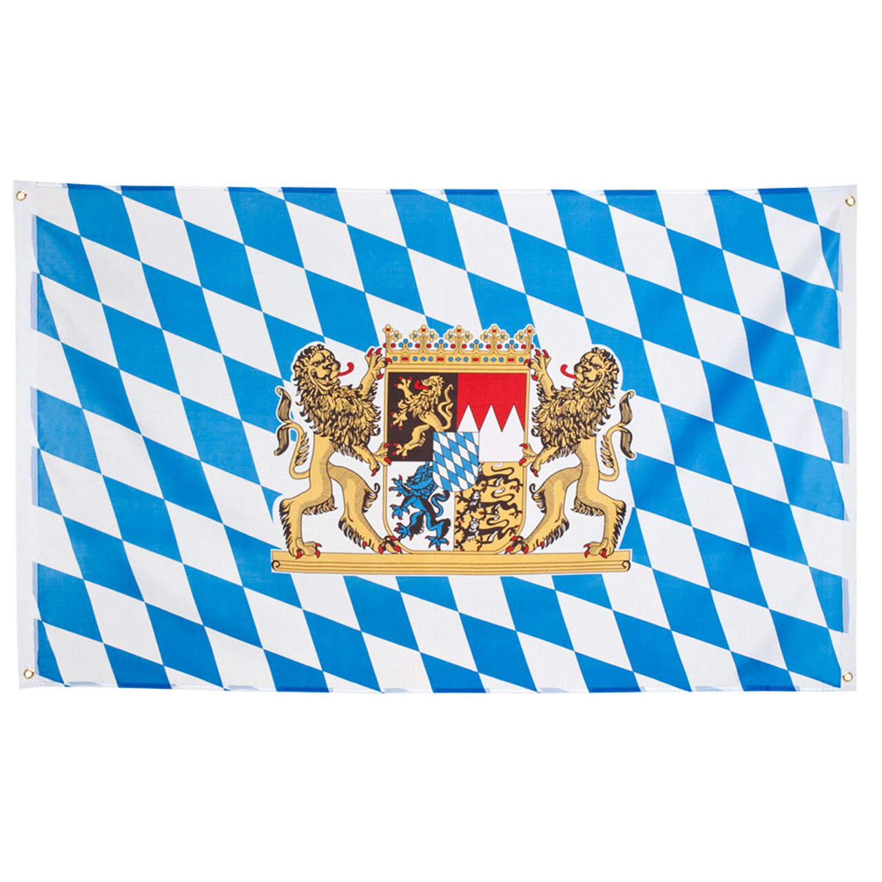 Op deze afbeelding zie je een Decoratie, van het merk Boland. Vlag Van Beieren