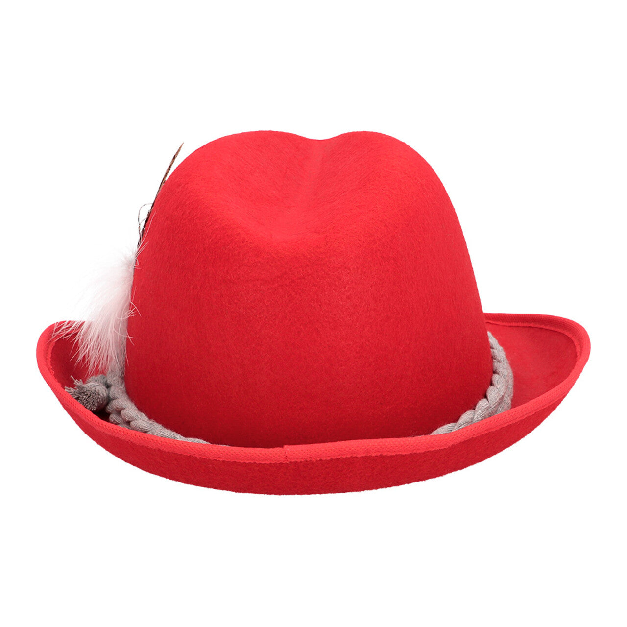 Op deze afbeelding zie je een Accessoires, van het merk Boland. Hoed Hansl Rood