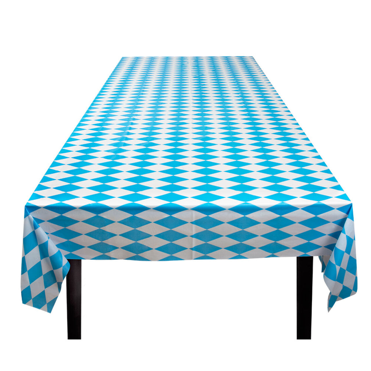 Op deze afbeelding zie je een Decoratie, van het merk Boland. Tafelkleed Blauw Wit Beieren