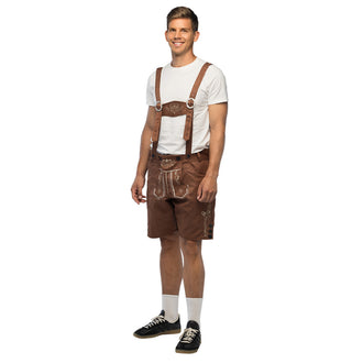 Lederhose Bruin Tiroler Frits Man