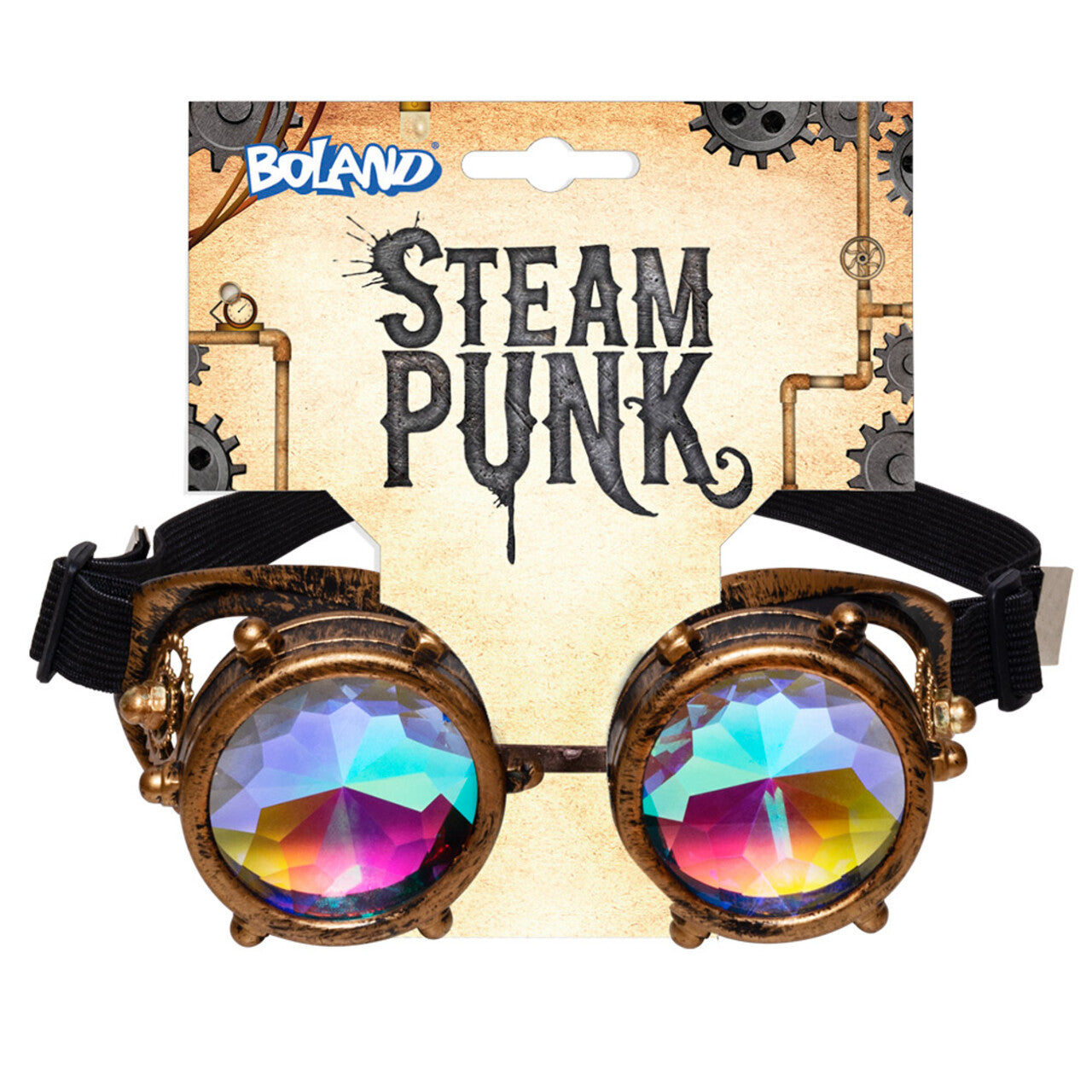 Op deze afbeelding zie je een Accessoires, van het merk Boland. Diamond Spacepunk Bril