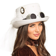 Op deze afbeelding zie je een Accessoires, van het merk Boland. Yes I Do Bride Punk Hoed