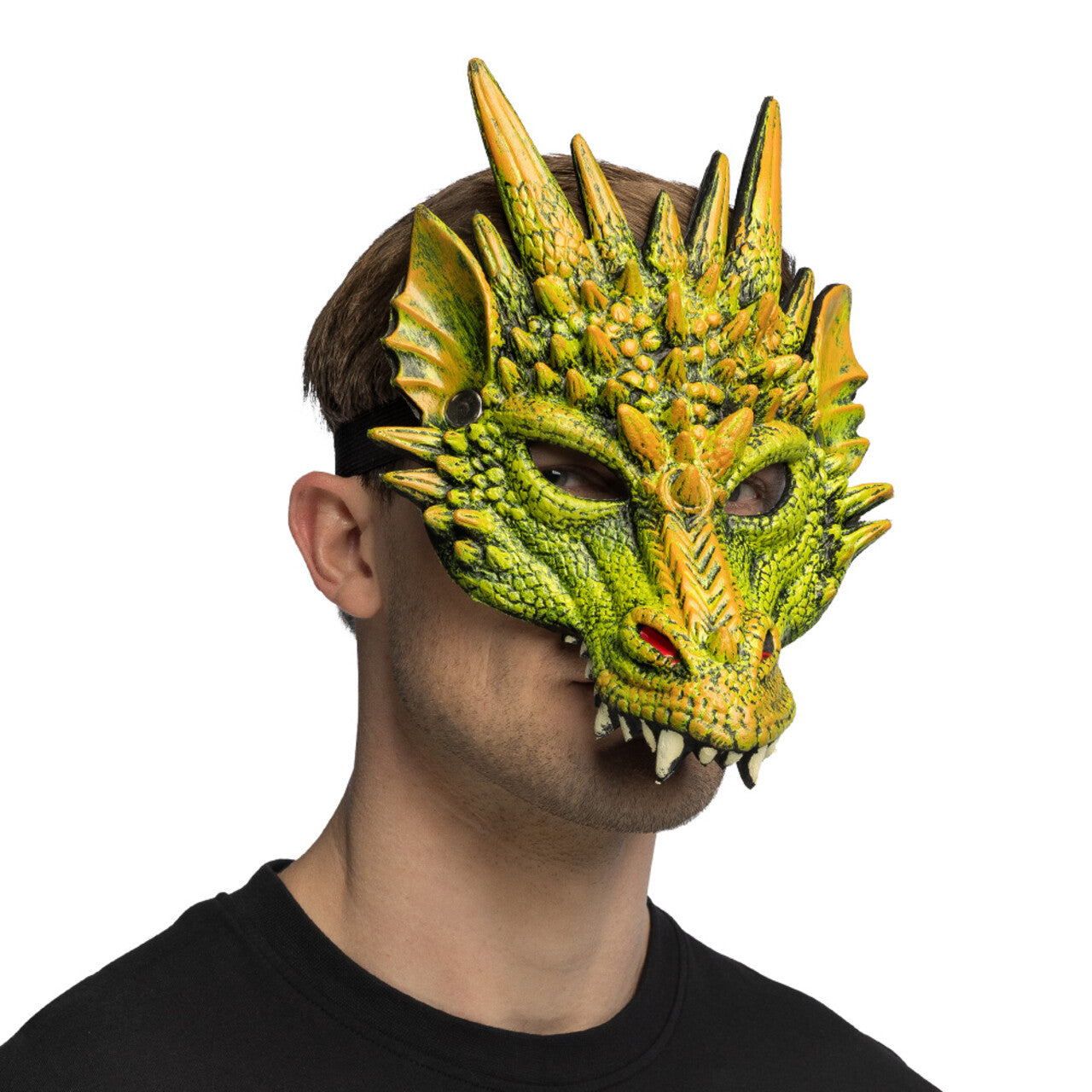 Op deze afbeelding zie je een Accessoires, van het merk Boland. Masker Dragon Fire