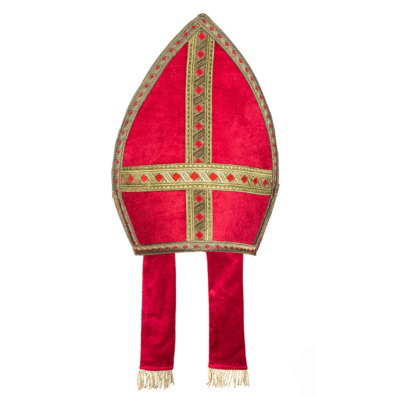 Op deze afbeelding zie je een Accessoires, van het merk Boland. Mijter Sinterklaas