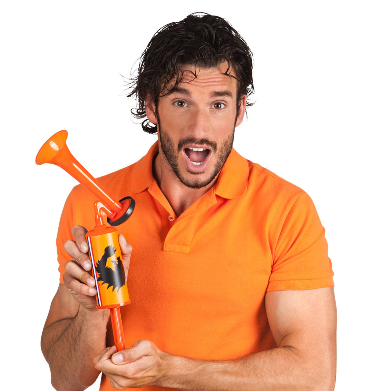 Op deze afbeelding zie je een Accessoires, van het merk Boland. Oranje Brultoeter Nederland