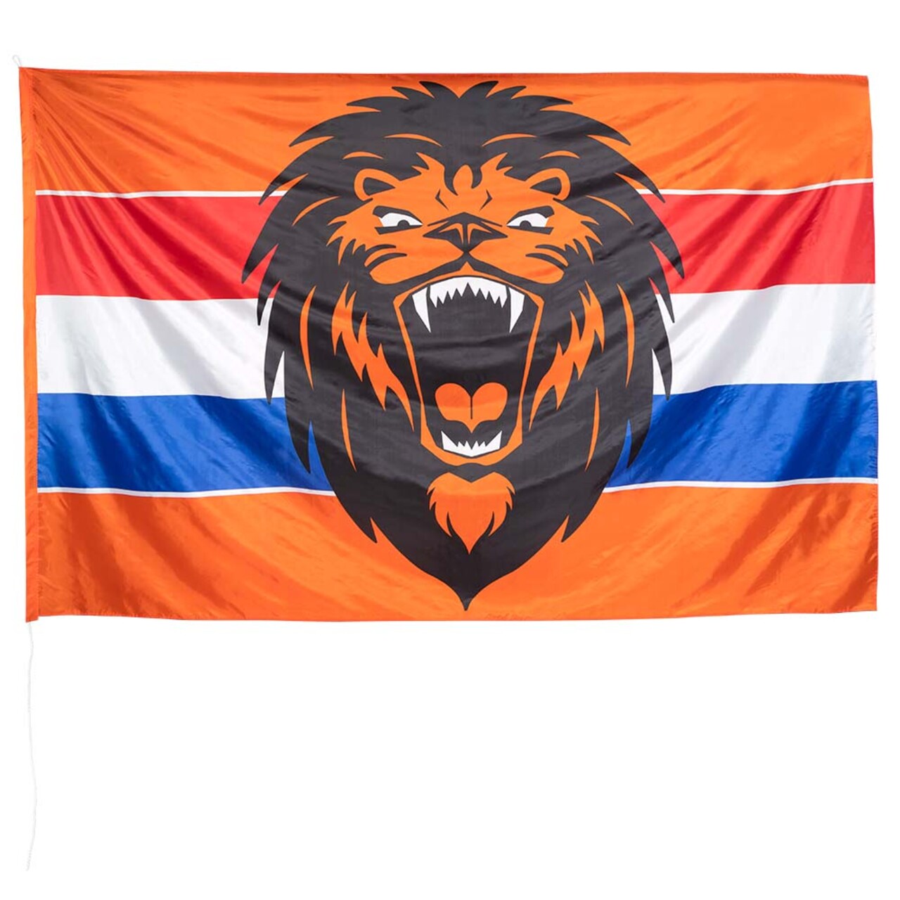 Op deze afbeelding zie je een Decoratie, van het merk Boland. Brullende Leeuw Vlag XXL