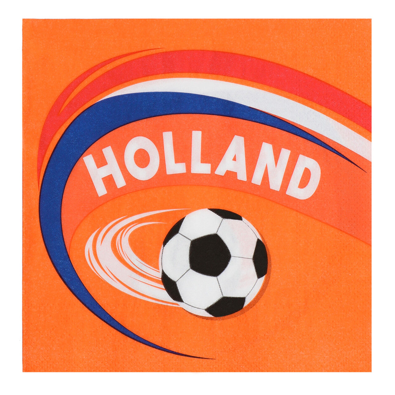 Op deze afbeelding zie je een Decoratie, van het merk Boland. Hup Hup Hollandse Feestservetten 20 Stuks