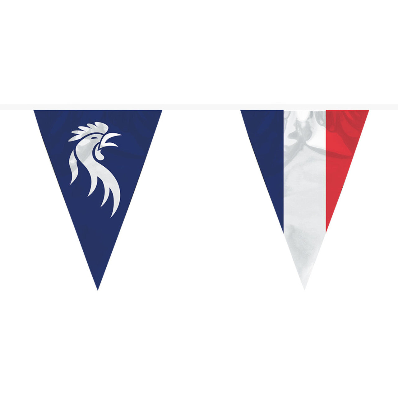 Op deze afbeelding zie je een Decoratie, van het merk Boland. Pe Vlaggenlijn Allez Les Bleus Frankrijk