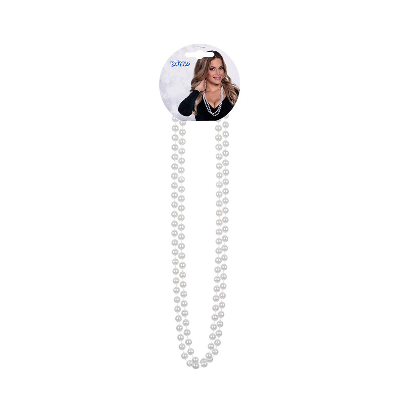 Op deze afbeelding zie je een Accessoires, van het merk Boland. Set 2 Kettingen Magali Parelwit