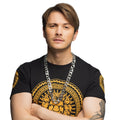 Big Bling Bling Ketting Zilver