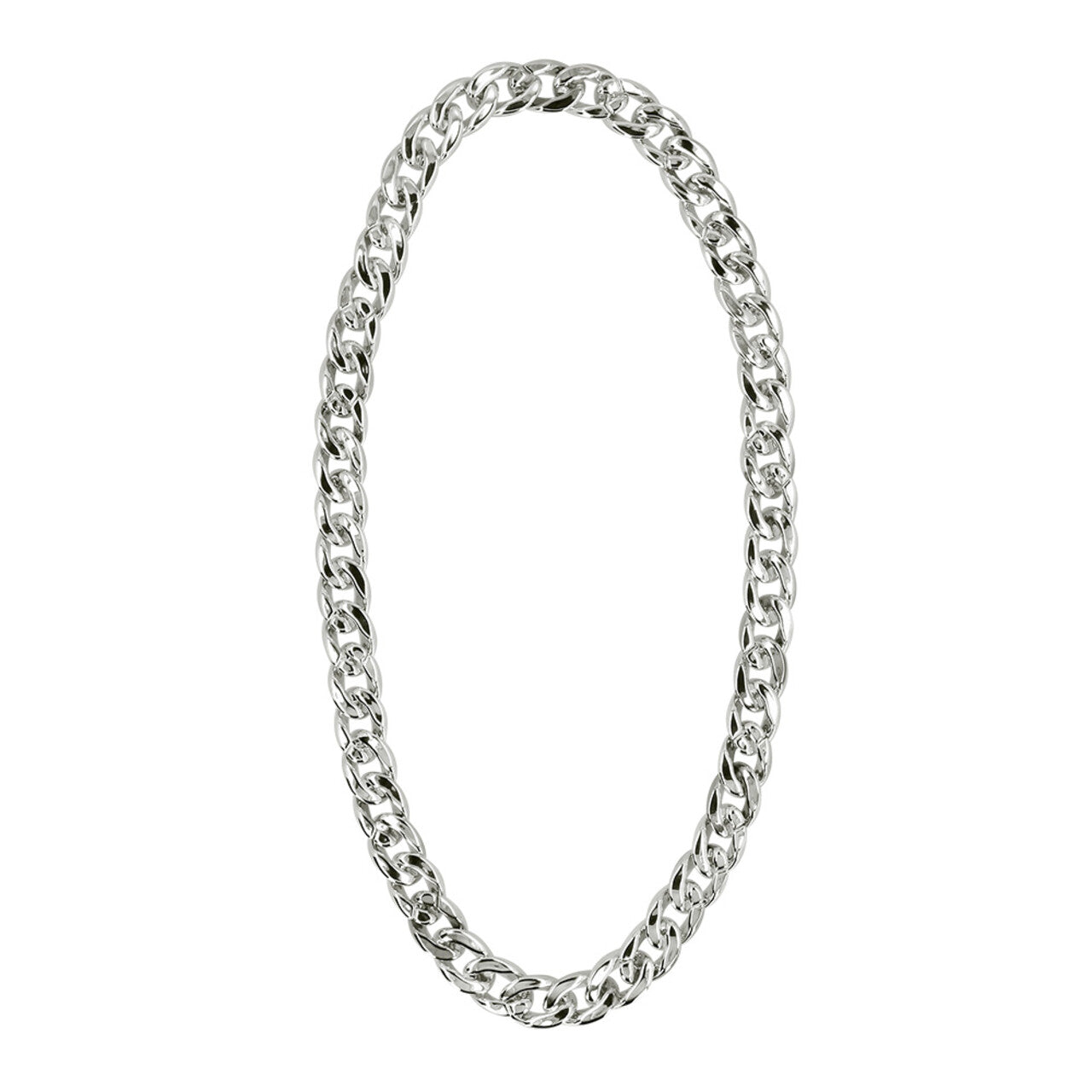 Op deze afbeelding zie je een Accessoires, van het merk Boland. Big Bling Bling Ketting Zilver