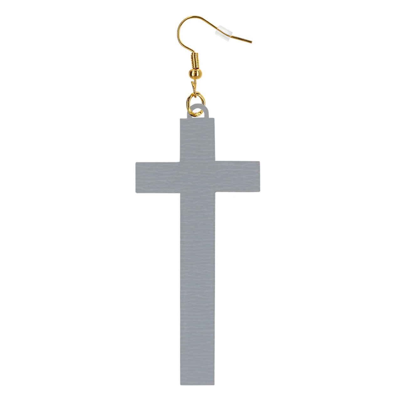 Op deze afbeelding zie je een Accessoires, van het merk Boland. Oorbellen Grote Zwarte Kruizen