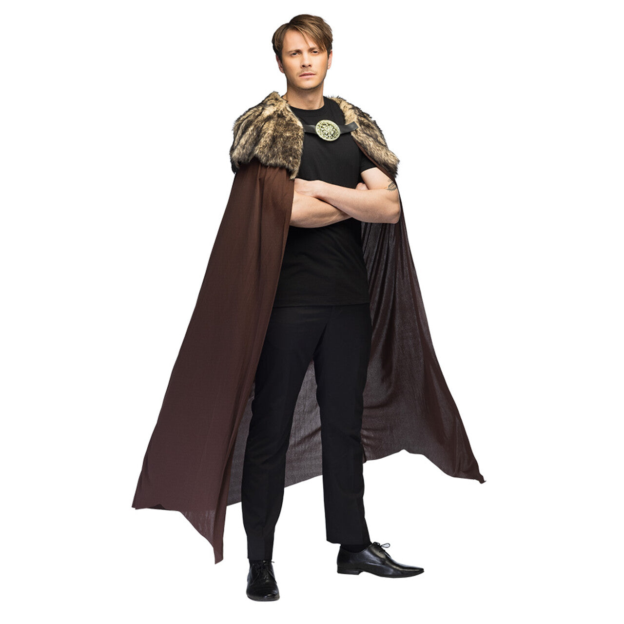 Op deze afbeelding zie je een Kostuums, van het merk Boland. Cape Viking Strijder
