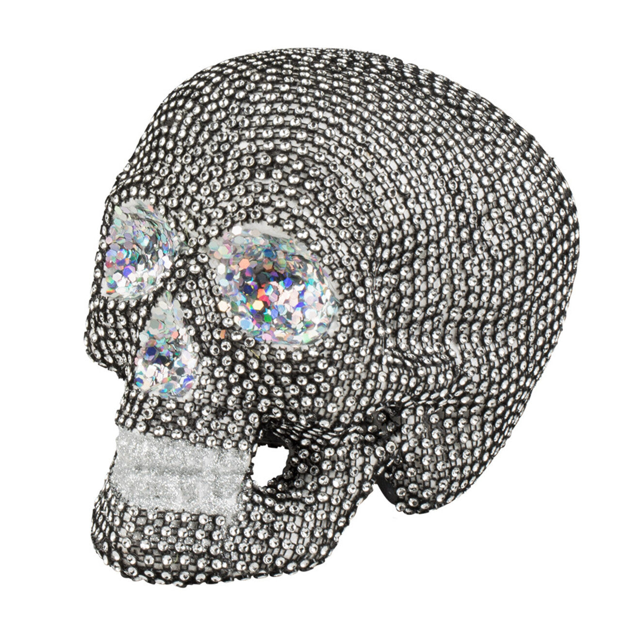 Op deze afbeelding zie je een Decoratie, van het merk Boland. Doodshoofd Diamond Sparkle