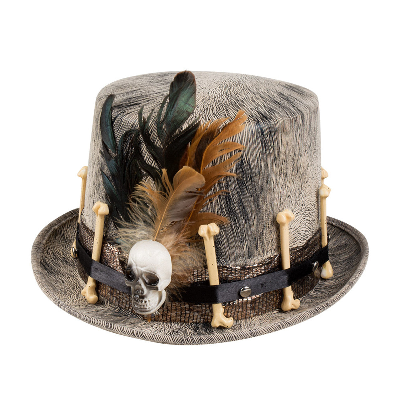 Op deze afbeelding zie je een Accessoires, van het merk Boland. Hoed Voodoo Priester