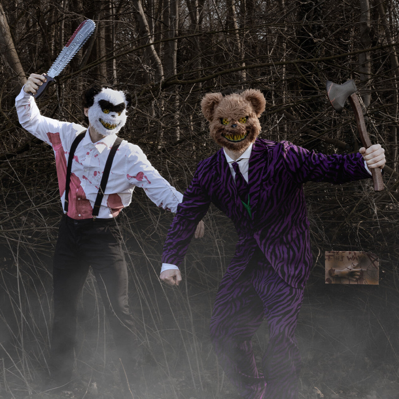 Op deze afbeelding zie je een Decoratie, van het merk Boland. Horror Wegwijzer Lead The Bloody Way
