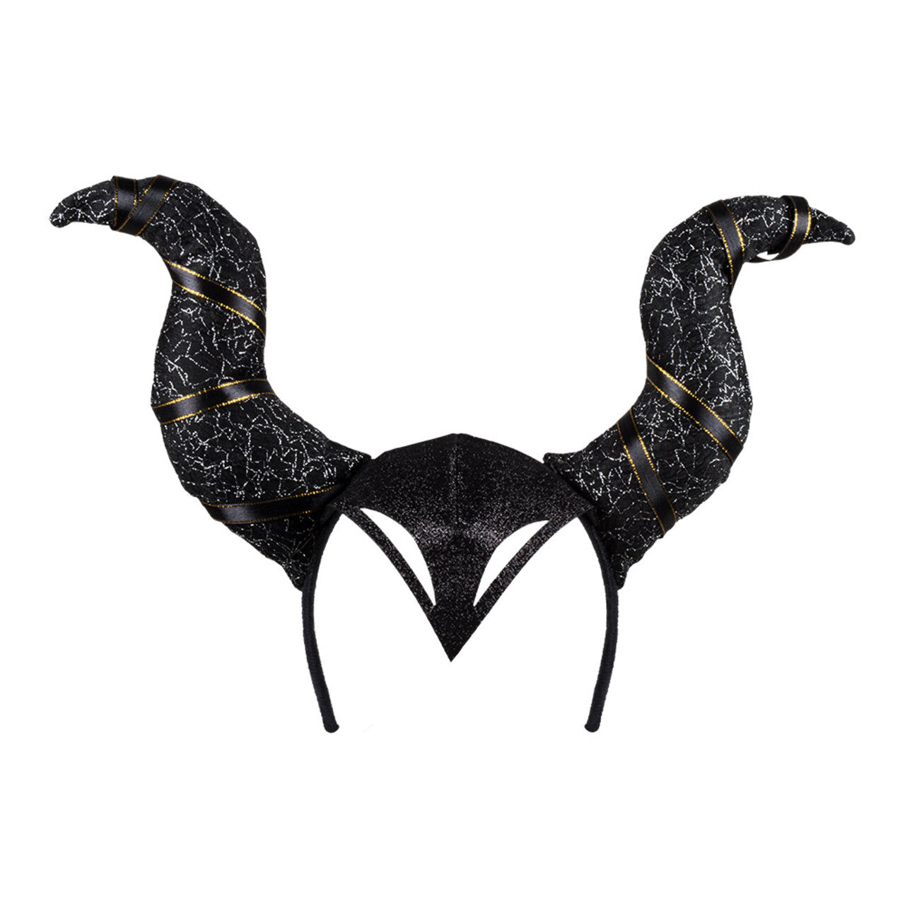 Op deze afbeelding zie je een Accessoires, van het merk Boland. Hoofdbedekking Maleficent Met Duivel Hoorns