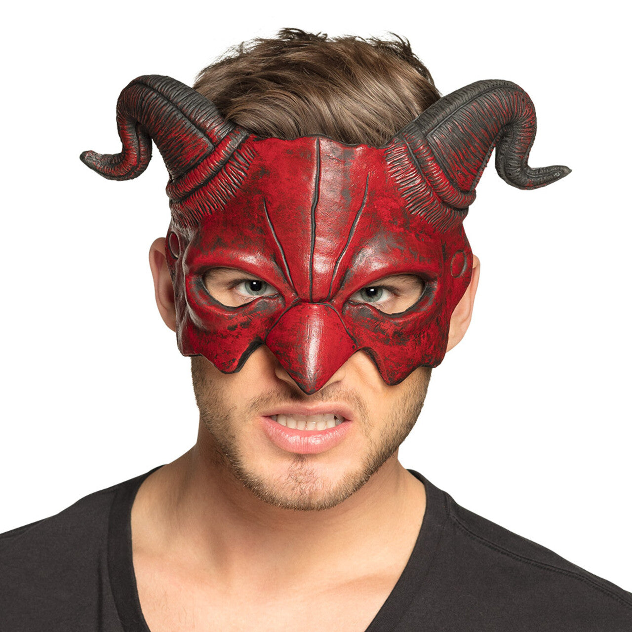 Op deze afbeelding zie je een Accessoires, van het merk Boland. Masker Mister Diablo