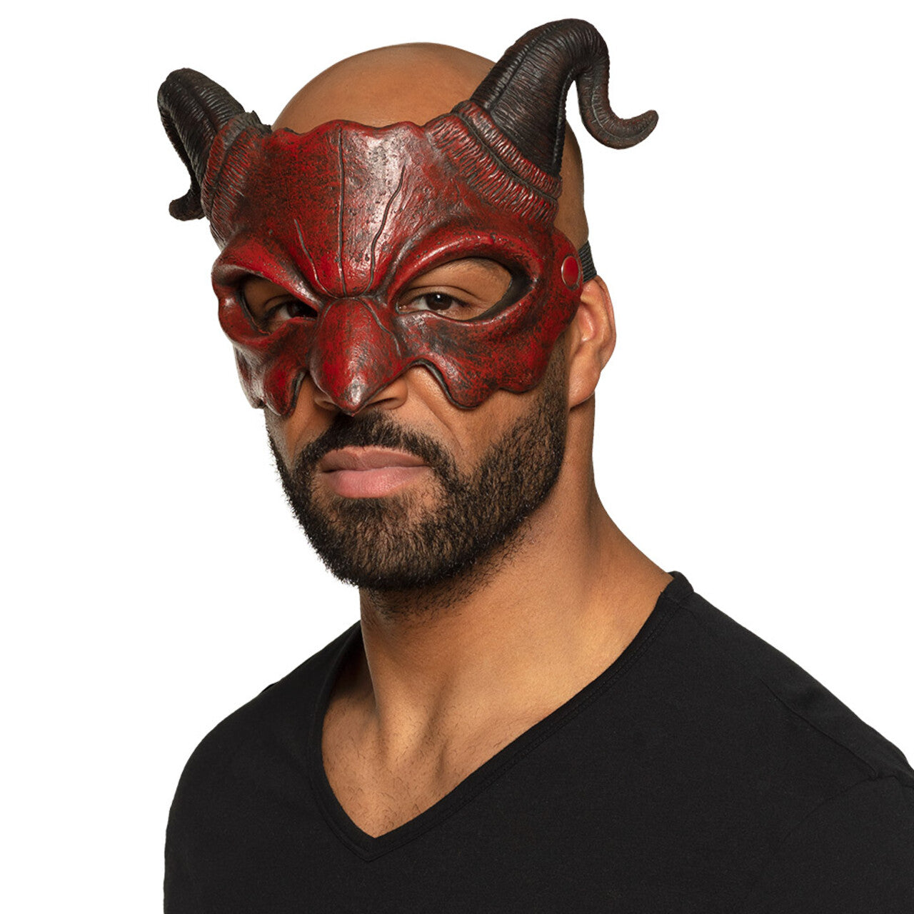 Op deze afbeelding zie je een Accessoires, van het merk Boland. Masker Mister Diablo