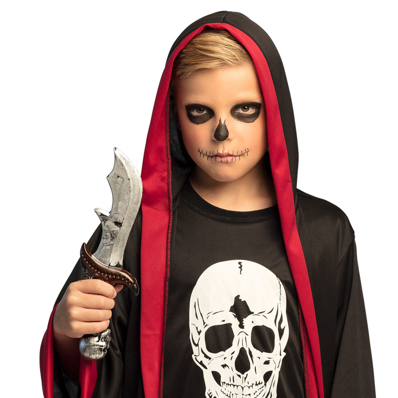 Op deze afbeelding zie je een Accessoires, van het merk Boland. Dolk Skull Master