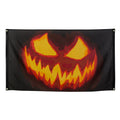 Grote Vlag Creepy Pumpkin