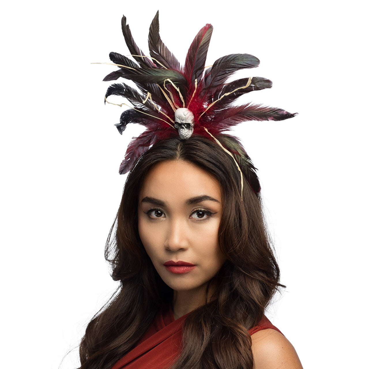 Op deze afbeelding zie je een Accessoires, van het merk Boland. Duistere Brigitte Voodoo Diadeem