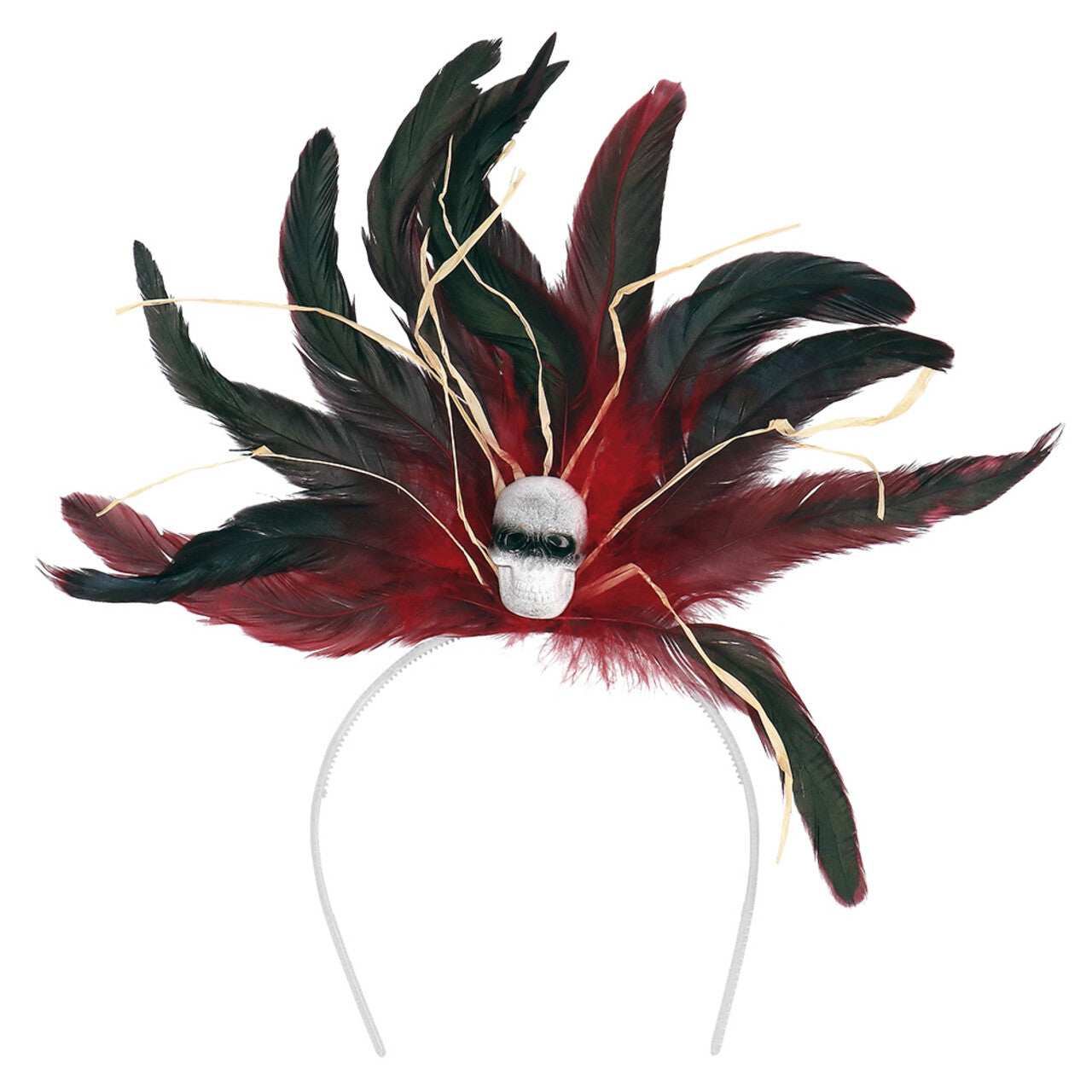 Op deze afbeelding zie je een Accessoires, van het merk Boland. Duistere Brigitte Voodoo Diadeem