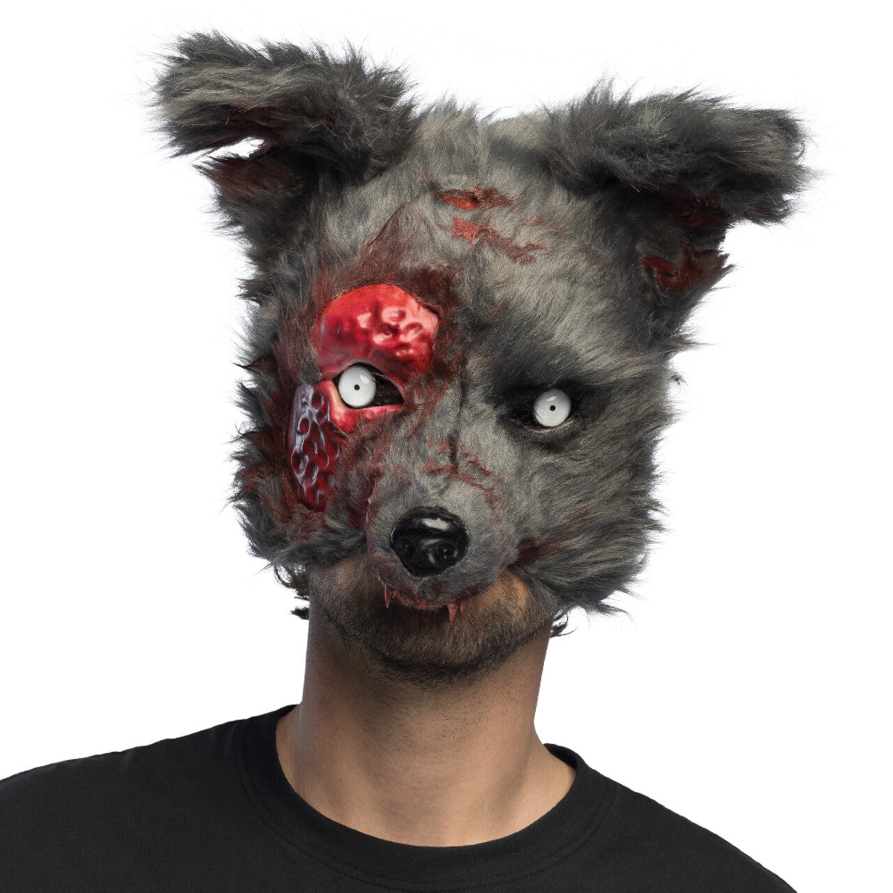 Op deze afbeelding zie je een Accessoires, van het merk Boland. Masker Bloederige Weerwolf