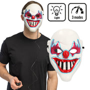 Op deze afbeelding zie je een Accessoires, van het merk Boland. Masker Evil Smiling Clown Met Licht