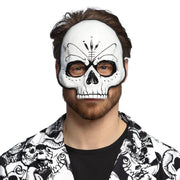 Op deze afbeelding zie je een Accessoires, van het merk Boland. Masker Wit Sweet Skull