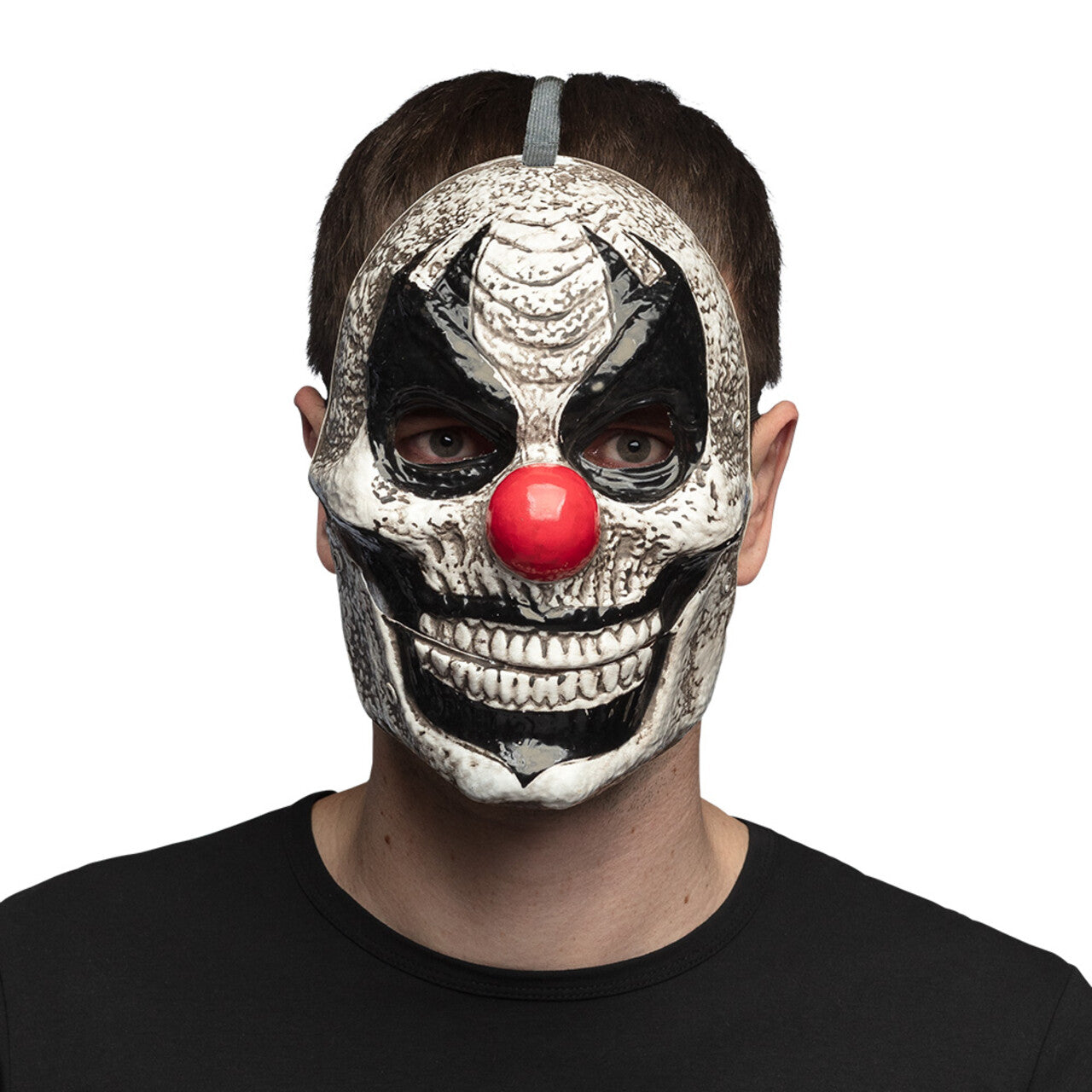 Op deze afbeelding zie je een Accessoires, van het merk Boland. Masker Met Beweegbare Kaak Scary Smiling Clown