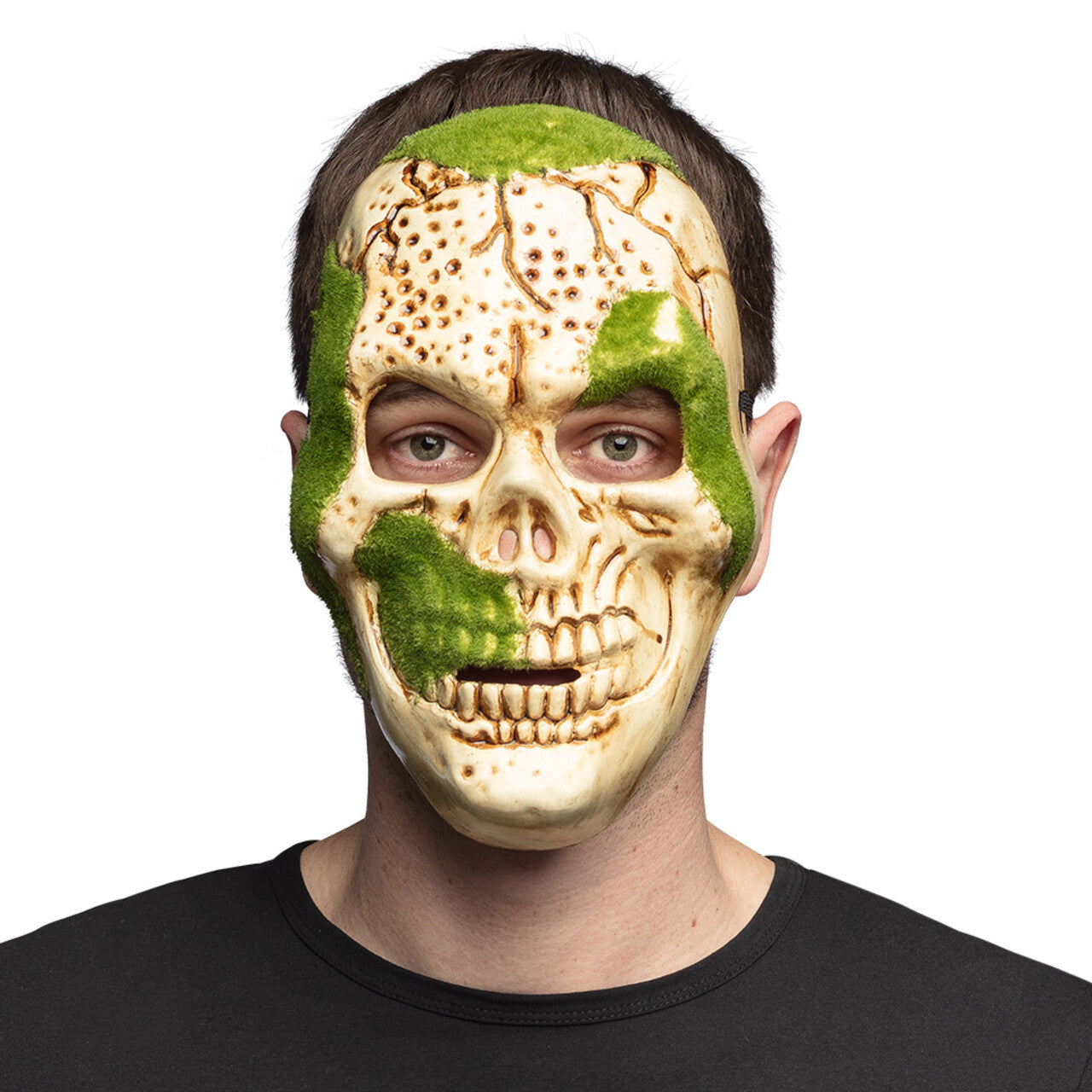Op deze afbeelding zie je een Accessoires, van het merk Boland. Masker Moeras Schedel