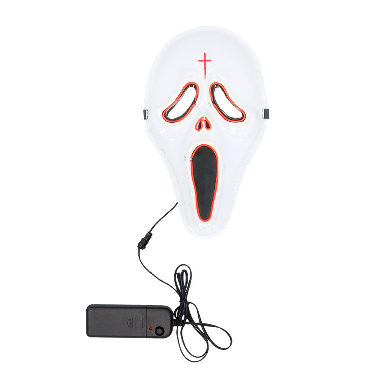 Op deze afbeelding zie je een Accessoires, van het merk Boland. Scream Led Masker Spook