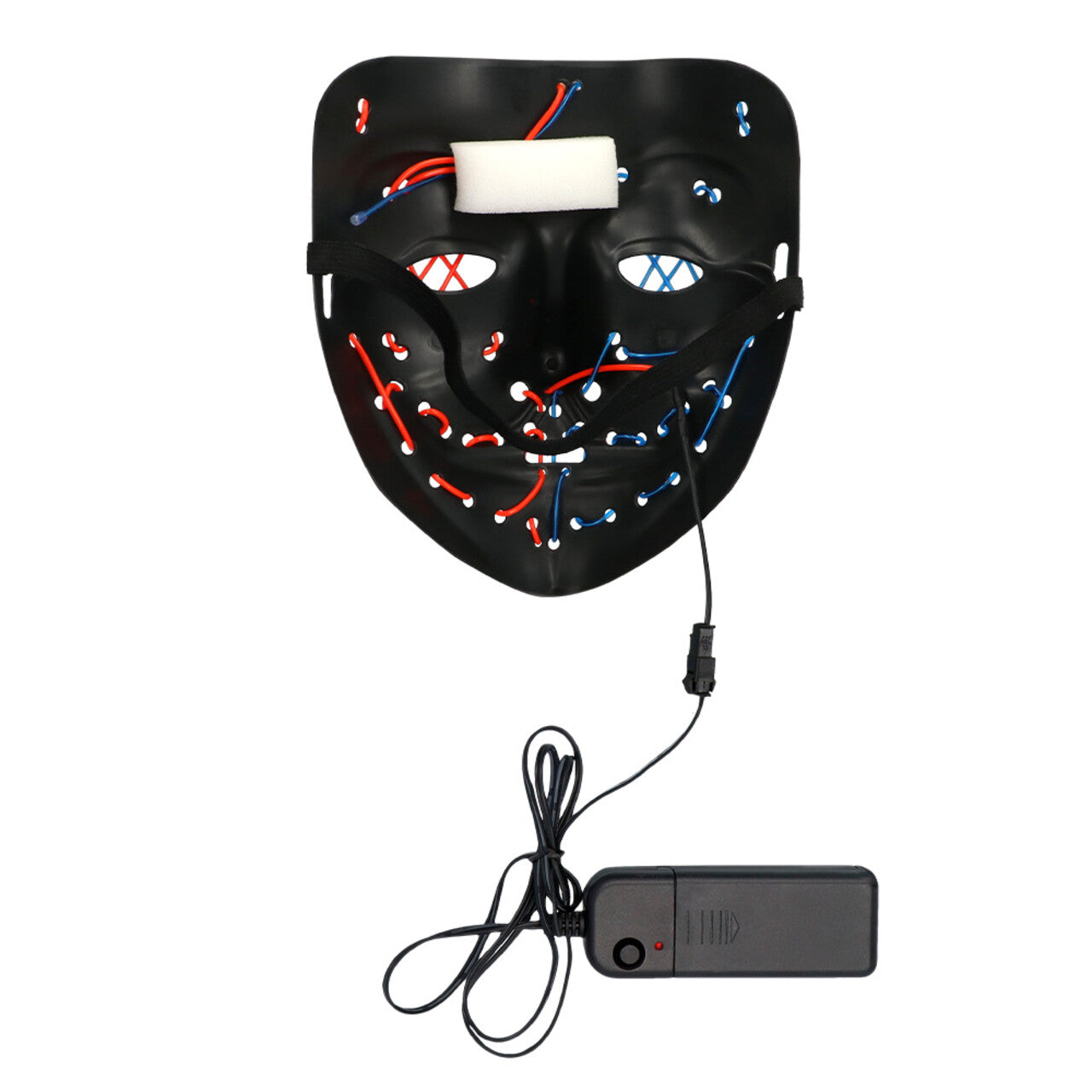 Op deze afbeelding zie je een Accessoires, van het merk Boland. Masker Met Licht Killer Smile
