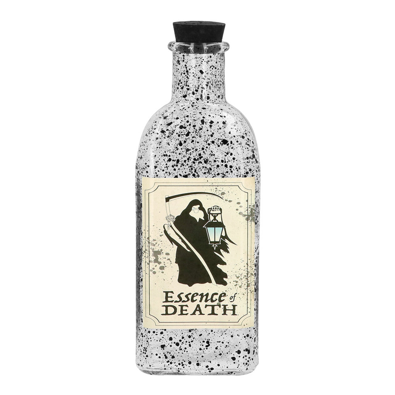 Op deze afbeelding zie je een Decoratie, van het merk Boland. Glazen Flesje Heksengif Essence Of Death