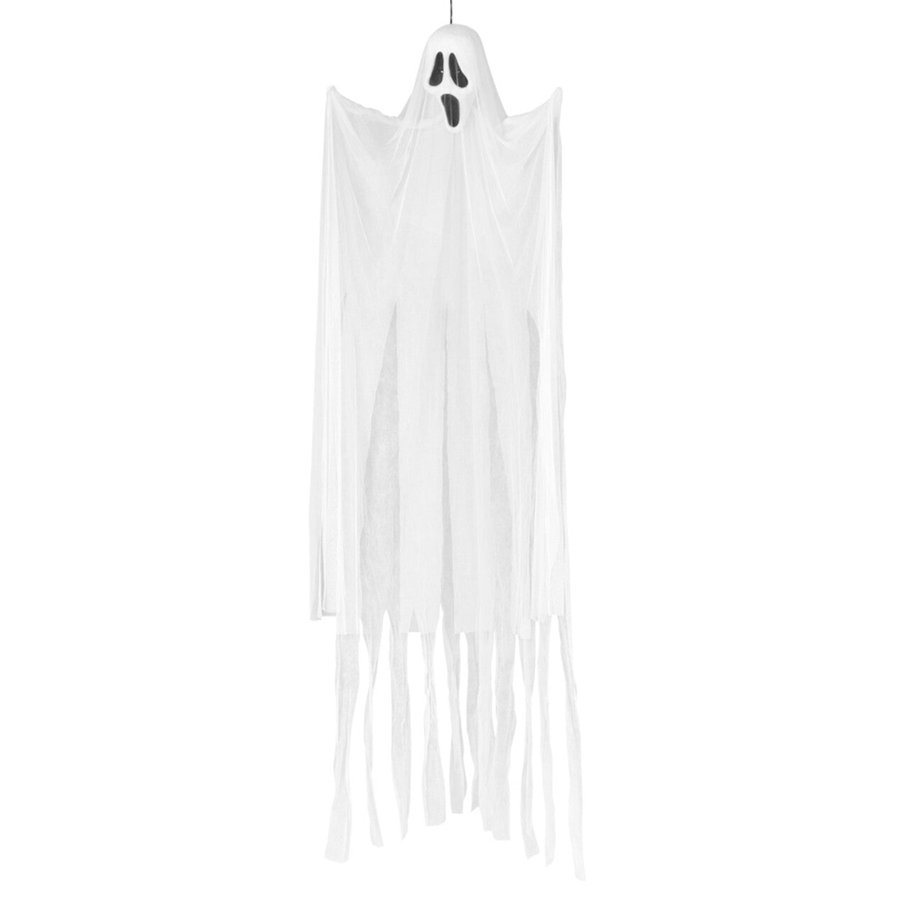 Op deze afbeelding zie je een Decoratie, van het merk Boland. Hangdecoratie White Ghost Met Licht
