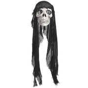 Op deze afbeelding zie je een Decoratie, van het merk Boland. Hangdecoratie Creepy Skull Piraat