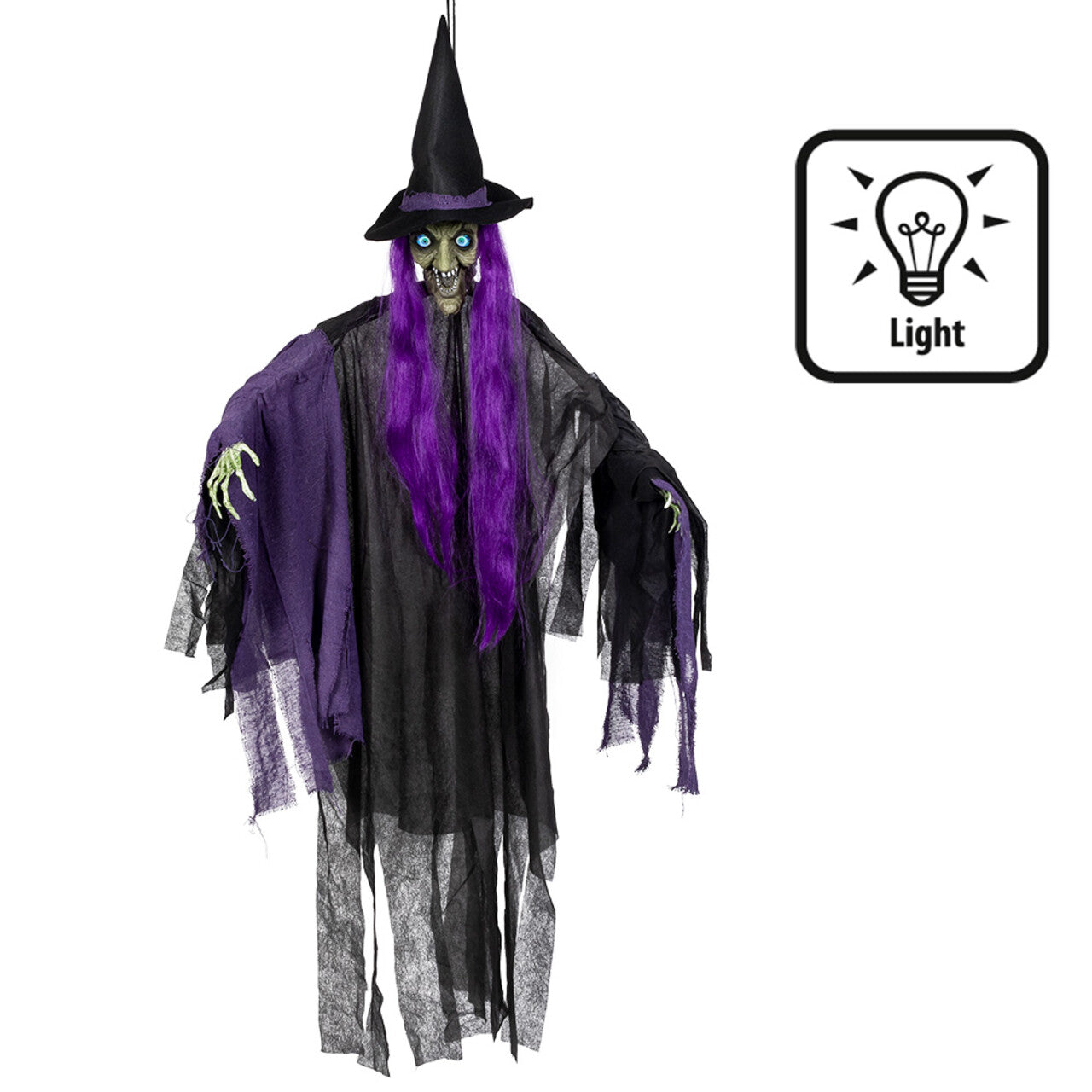 Op deze afbeelding zie je een Decoratie, van het merk Boland. Hangdecoratie Purpela Paniek