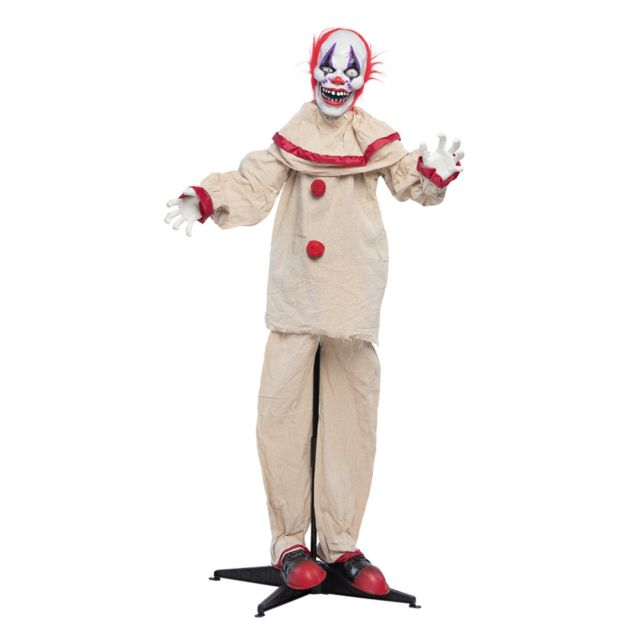 Op deze afbeelding zie je een Decoratie, van het merk Boland. Staande Decoratie Larry De Scary Clown