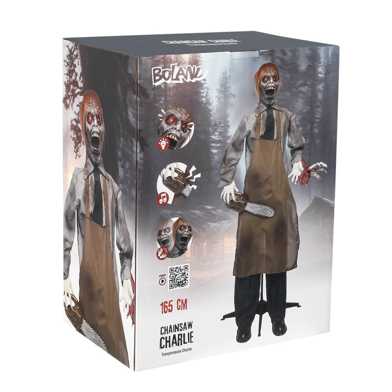 Op deze afbeelding zie je een Decoratie, van het merk Boland. Staande Decoratie Pop Chainsaw Charlie