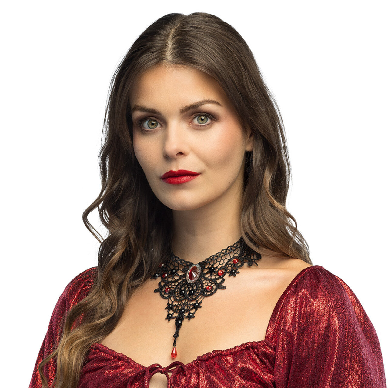 Op deze afbeelding zie je een Accessoires, van het merk Boland. Elegante Vampier Choker