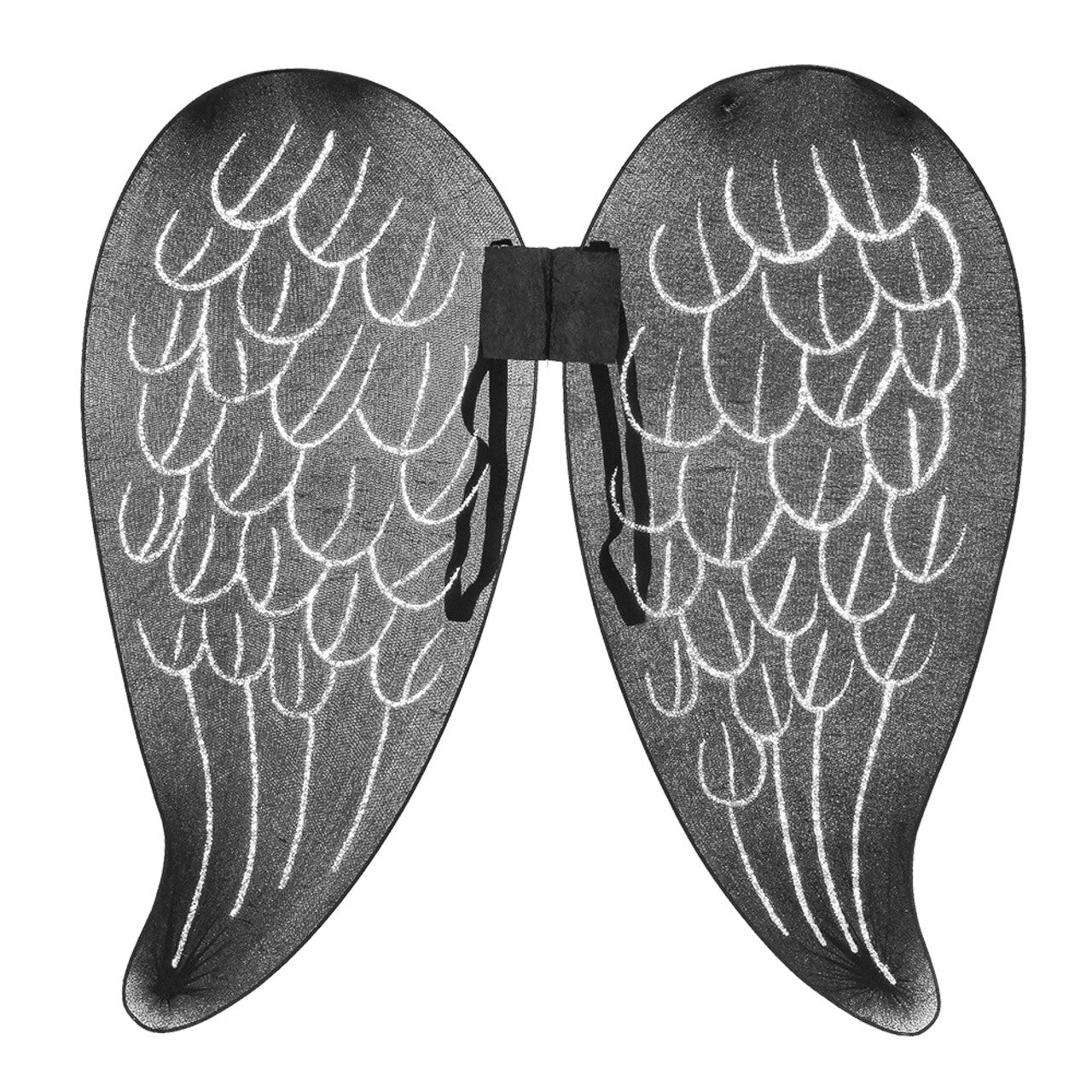 Op deze afbeelding zie je een Accessoires, van het merk Boland. Vleugels Black Angel 53 X 54 Cm