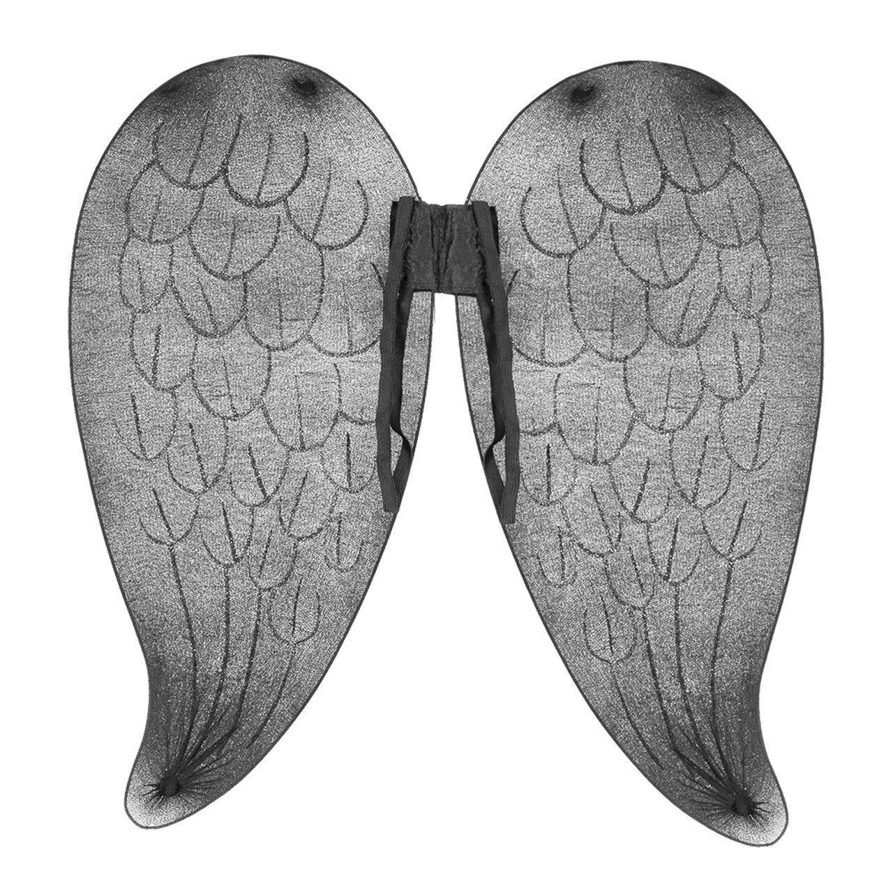 Op deze afbeelding zie je een Accessoires, van het merk Boland. Vleugels Black Angel 53 X 54 Cm